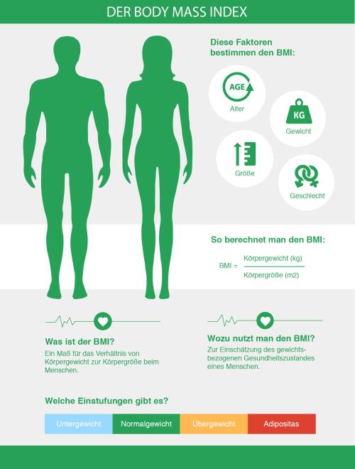 Männer bodyindex BMI